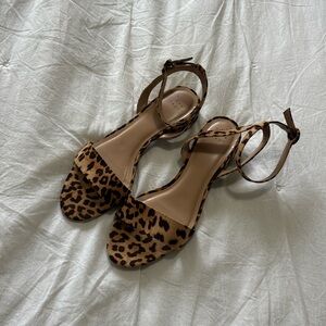 Leopard Sandals